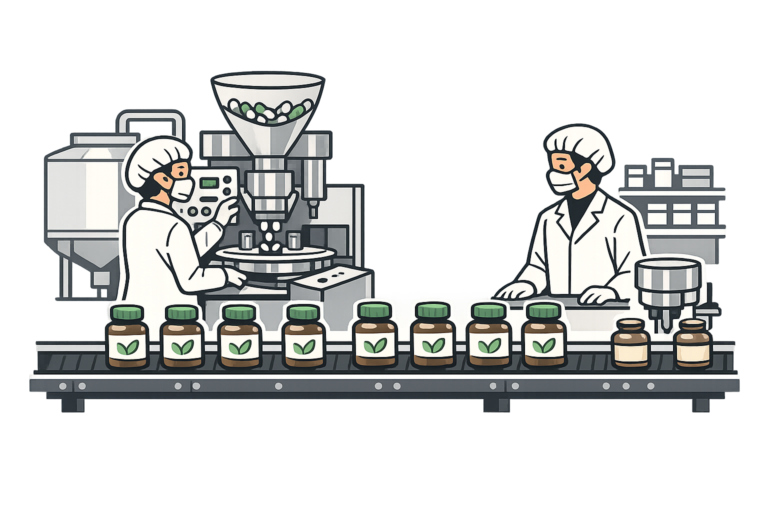 Fiddle supplements manufacturing software dashboard